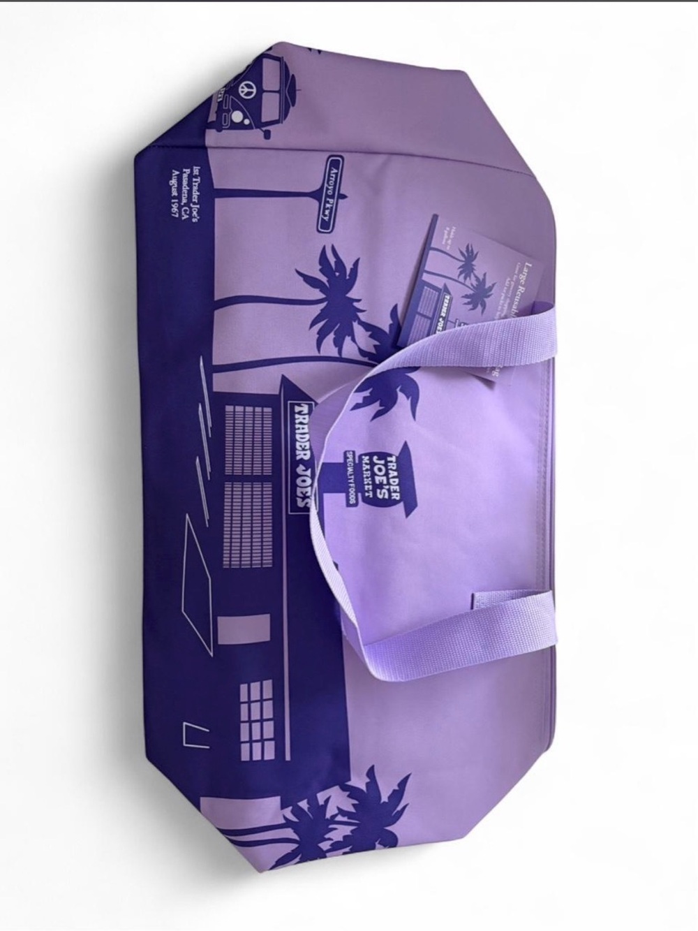 Trader Joe’s Lavender Insulated Large Tote